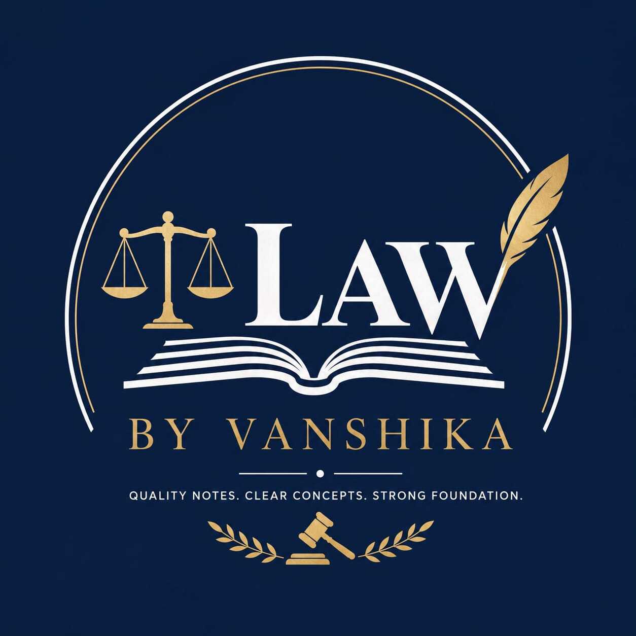 Law By Vanshika logo