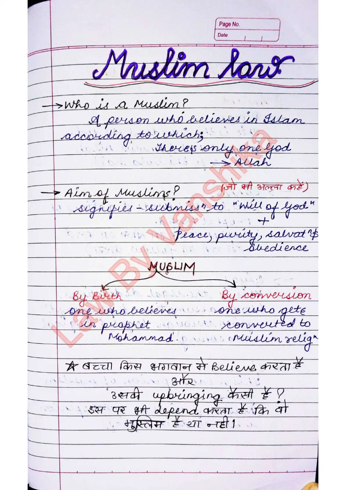 Notes cover 1